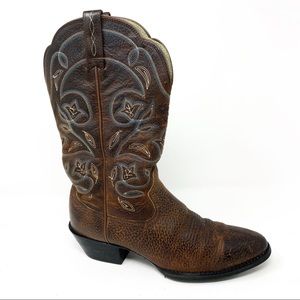 Ariat Legend Brown Oiled Rowdy 7.5 Women’s Boots